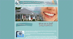 Desktop Screenshot of agawamdentalcare.com